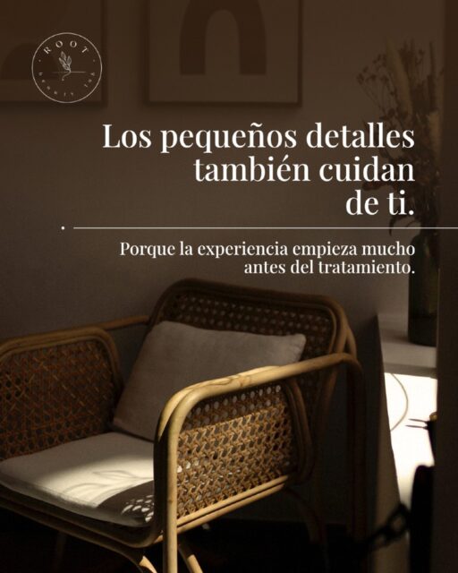 A veces, lo más importante es aquello que pasa desapercibido.

⭐️Una cabina preparada con mimo.
⭐️El tiempo que dedicamos a escucharte.
⭐️La tranquilidad de un espacio pensado para ti.

Cada detalle forma parte de una experiencia creada para que, desde el primer momento, te sientas cómoda, acompañada y en calma.

🌿 Porque en Root Beauty Lab creemos que cuidar de ti empieza mucho antes del tratamiento. 

Te esperamos en: 
📍C/ Alemania 78, Las Palmas de Gran Canaria 
📞608 900 350 • Lun-Vie 11:00-19:00
🗓️Reserva en el enlace de la bio 

#SoyRoot #MetodoRoot #BellezaConRaíz